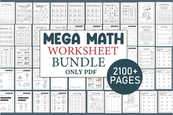 Make Math Fun: The Ultimate Worksheets Bundle for Kids