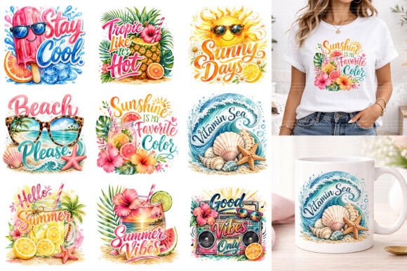 Summer Beach Sublimation PNG: Your Ultimate Design Toolkit