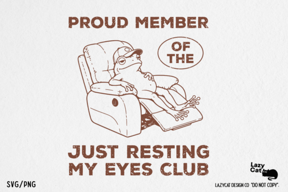 Unleash the Charm: Funny Dad Frog Rest Father's Day SVG PNG