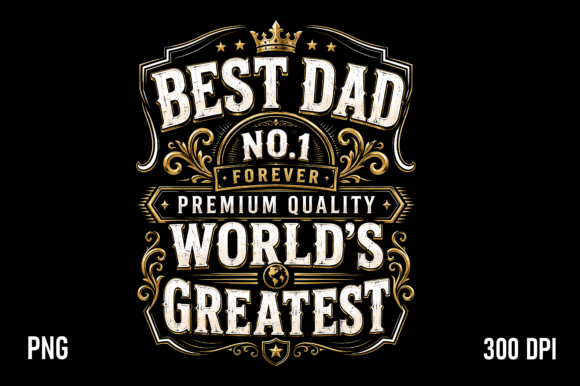 World's Greatest Dad PNG: A Designer's Guide to Timeless Typography